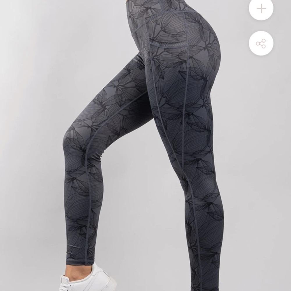 Buffbunny Small Limitless Legging in Citrus Black